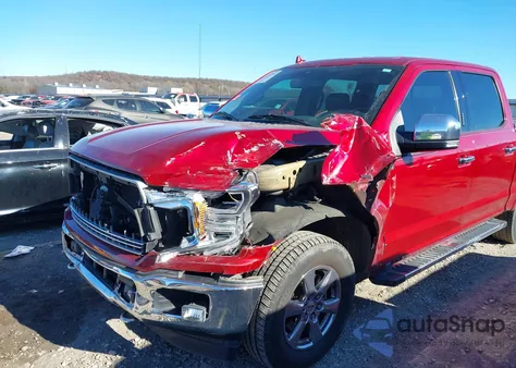 2018 Ford F-150 Lariat z USA, uszkodzony, nr VIN 1FTEW1EG8JKC07967